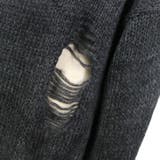 【17592】ダメージルーズフィットニット	 | SneepDip | 詳細画像9 