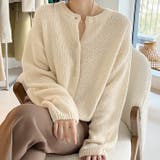 アイボリー | 【17598】ルーズフィットカーディガン	 | SneepDip