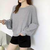 グレー | 【17599】ドルマンスリーブニット	 | SneepDip