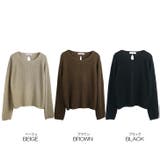 【17603】バックスリットニット	 | SneepDip | 詳細画像10 