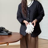 【17605】裏ファーキルティングジャケット	 | SneepDip | 詳細画像5