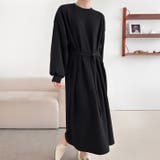 【17606】ニュアンスベルトワンピース	 | SneepDip | 詳細画像4 