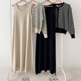 【17607】ボーダーカーデ＆ワンピース	 | SneepDip | 詳細画像12 