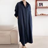 【17609】ロングシャツワンピース	 | SneepDip | 詳細画像4 