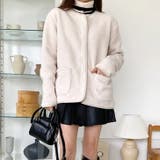 【17611】ボアブルゾン	 | SneepDip | 詳細画像2 