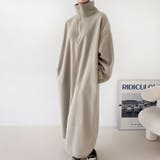 【17616】ハーフジップロングワンピース | SneepDip | 詳細画像2 