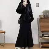 【17617】アンバランスニットセットアップ	 | SneepDip | 詳細画像5 