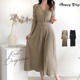 【17618】プリーツニットワンピース	 | SneepDip | 詳細画像1 