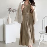 【17618】プリーツニットワンピース	 | SneepDip | 詳細画像2 