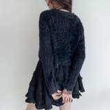 【17619】パールボタンシャギーカーディガン	 | SneepDip | 詳細画像7 