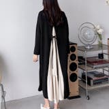 ブラック | 【17622】バックデザインニュアンスワンピース | SneepDip