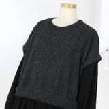 【17623】バイカラードッキングワンピース	 | SneepDip | 詳細画像7 