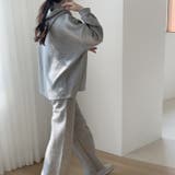 【17624】 ルーズフーディー&パンツセット | SneepDip | 詳細画像4