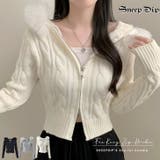 【17625】ケーブルニットフーディー	 | SneepDip | 詳細画像1 