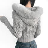 【17625】ケーブルニットフーディー	 | SneepDip | 詳細画像5 