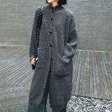 グレー | 【17628】ロングニットカーディガン	 | SneepDip