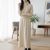 【17633】ニット＆ロングスカートSET	 | SneepDip | 詳細画像2 