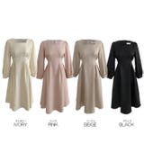 【17634】バックリボンきれいめワンピース	 | SneepDip | 詳細画像15 