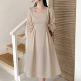 【17634】バックリボンきれいめワンピース	 | SneepDip | 詳細画像4 