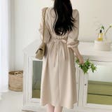 【17634】バックリボンきれいめワンピース	 | SneepDip | 詳細画像5 