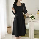 【17634】バックリボンきれいめワンピース	 | SneepDip | 詳細画像6 