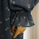 【17635】シャーリングフラワーワンピース	 | SneepDip | 詳細画像7 