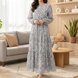 【17636】モダンペイズリーロングワンピース	 | SneepDip | 詳細画像2 