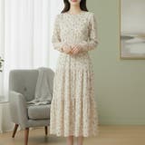 【17637】レトロフラワーワンピース | SneepDip | 詳細画像2