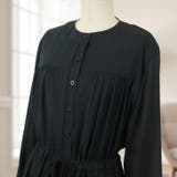 【17638】ウエストギャザーロングワンピース	 | SneepDip | 詳細画像6 