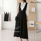 【17639】Vネックジャンパースカート	 | SneepDip | 詳細画像1 