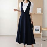 【17639】Vネックジャンパースカート	 | SneepDip | 詳細画像3 