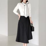 ホワイト | 【17644】リボンニットソー	 | SneepDip