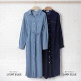 【17648】デニムシャツワンピース	 | SneepDip | 詳細画像11 