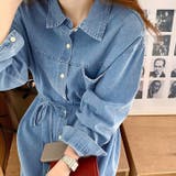 【17648】デニムシャツワンピース	 | SneepDip | 詳細画像13 