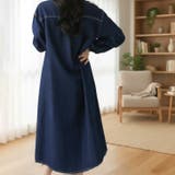 【17648】デニムシャツワンピース	 | SneepDip | 詳細画像4 