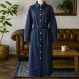 【17648】デニムシャツワンピース	 | SneepDip | 詳細画像5 