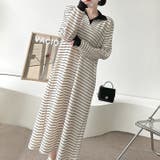 【17650】ラガーシャツワンピース	 | SneepDip | 詳細画像2 