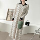 アイボリー | 【17650】ラガーシャツワンピース	 | SneepDip