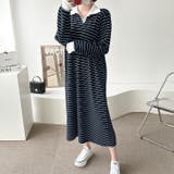 【17650】ラガーシャツワンピース	 | SneepDip | 詳細画像3 