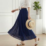 【17660】涼感シフォンワイドパンツ | SneepDip | 詳細画像4