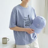 【17662】手描き風ネコイラストTシャツ	 | SneepDip | 詳細画像3 