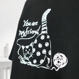 【17662】手描き風ネコイラストTシャツ	 | SneepDip | 詳細画像7 