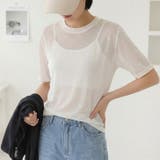 ホワイト | 【17690】ヘルシーシアーTシャツ | SneepDip