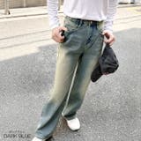 ダークブルー | 【6142】ルーズフィットデニムパンツ	 | SneepDip