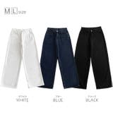 【6144】バックベルトワイドパンツ	 | SneepDip | 詳細画像14 