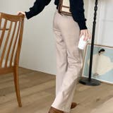 【6146】フランネルセミフレアパンツ	 | SneepDip | 詳細画像3 