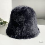 ブラック | 【7140】シャギーバケットハット	 | SneepDip