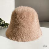ベージュ | 【7140】シャギーバケットハット	 | SneepDip