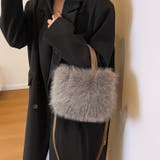 【7153】ふわふわファーハンドバッグ	 | SneepDip | 詳細画像3 