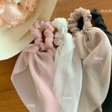 【7165】シフォンスカーフヘアゴム	 | SneepDip | 詳細画像7 